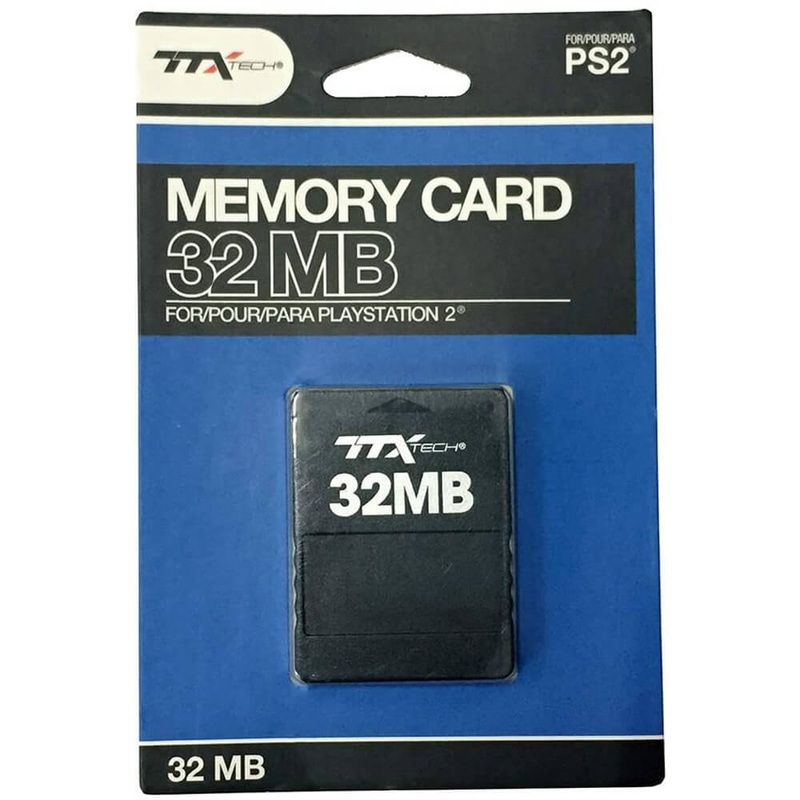Carte mmoire PS2 TTX 32 Mo