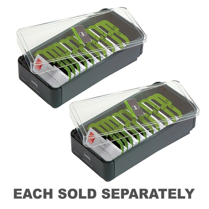 Cas de carte de visite marbig