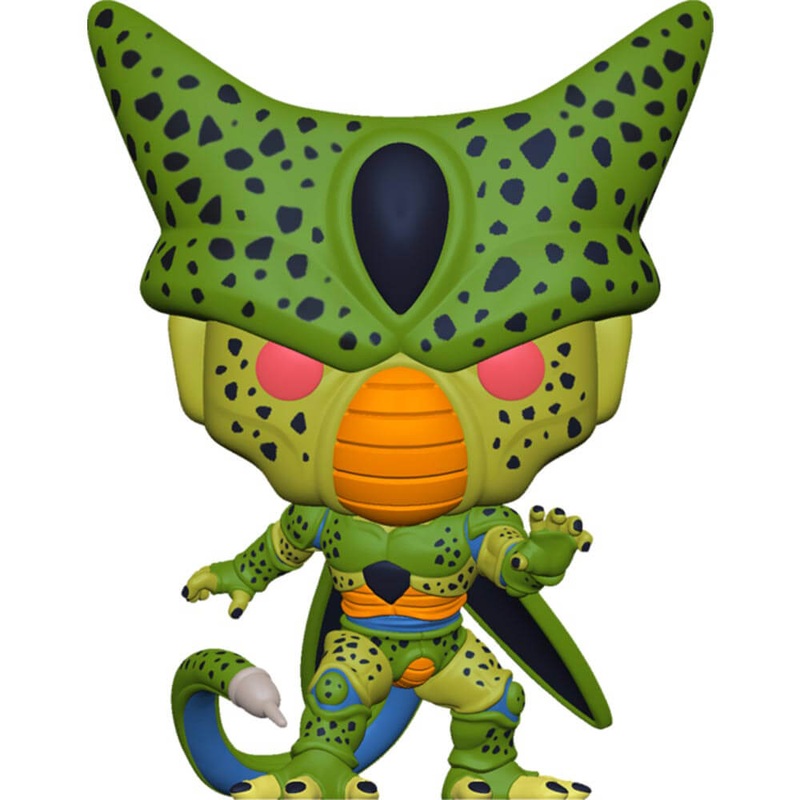 Dragon Ball Z Cell First Forme Glow Us Us Exclusive Pop! Vinyle
