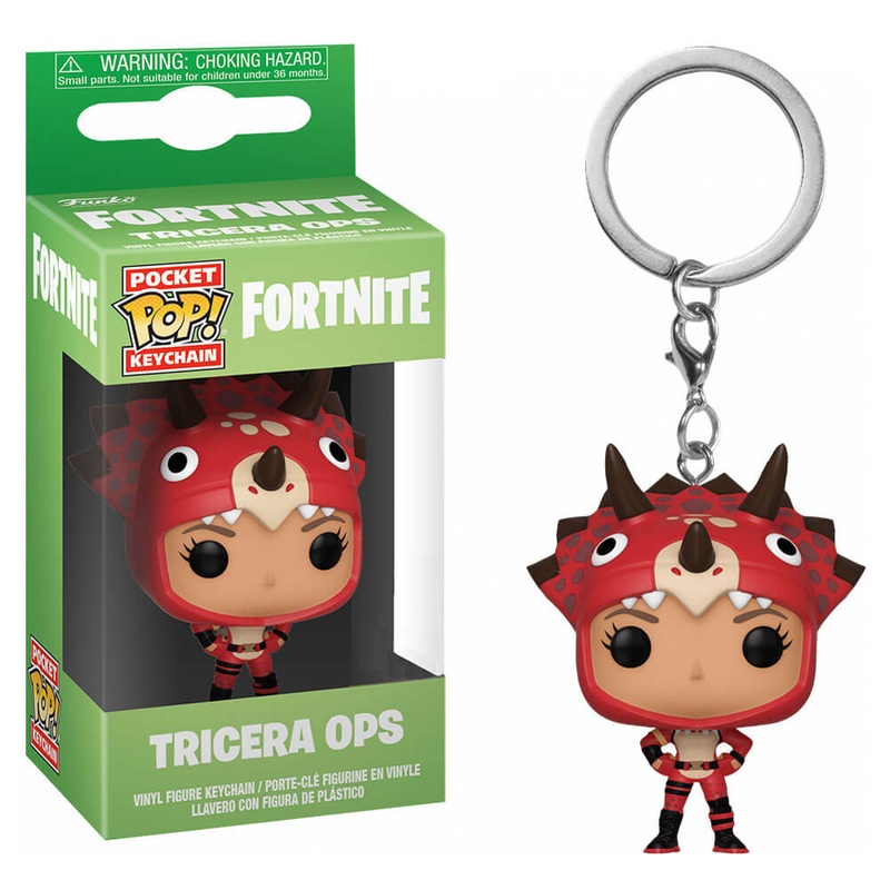 Fortnite Tricera Ops Pocket Pop! Porte-cls