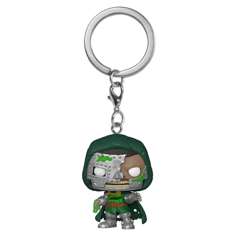 Marvel Zombies Dr Doom Pocket Pop! Porte-cls