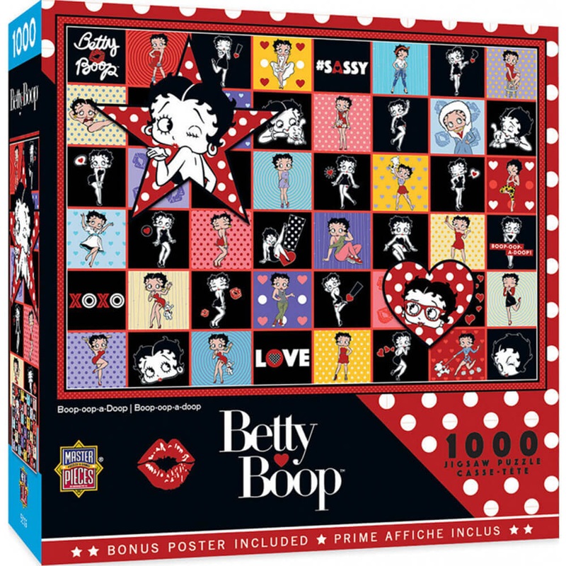 Masterpieces Betty Boop Boop -op-A-Doop Puzzle 1000pc