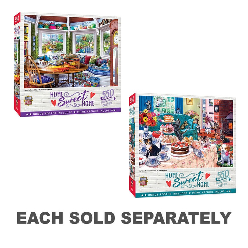Masterpieces Home Sweet Home 550pc Puzzle