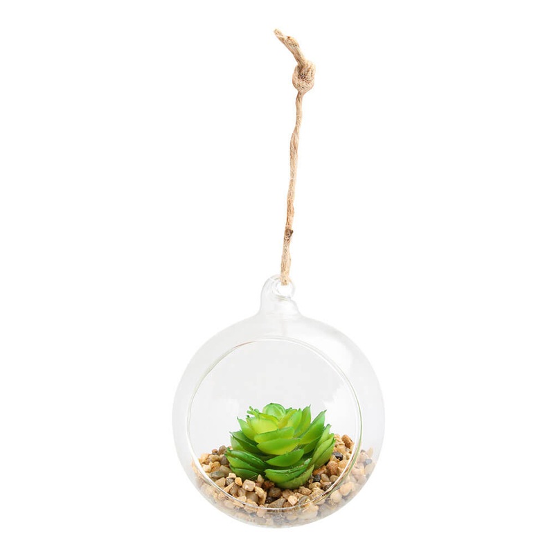 Planteur de terrarium de globe de verre (11x40 cm)