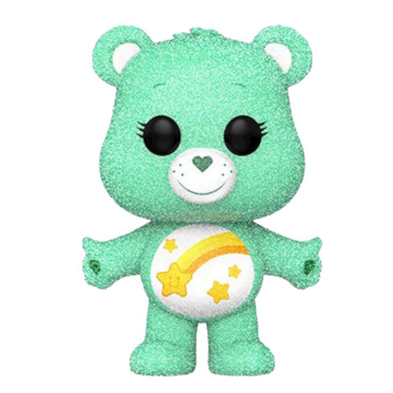Care Bears 40th Wish Bear Diamond paillette Us Ex Pop! Vinyle