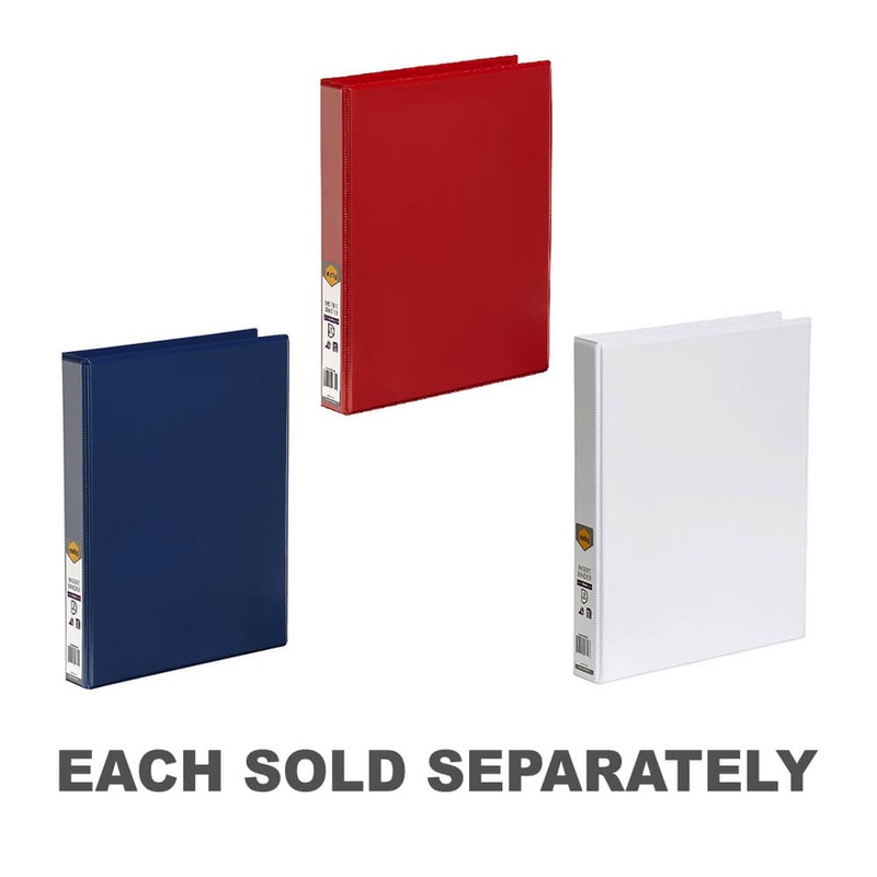 Marbig 3 d-ring clearview insert liant 25 mm (A4)