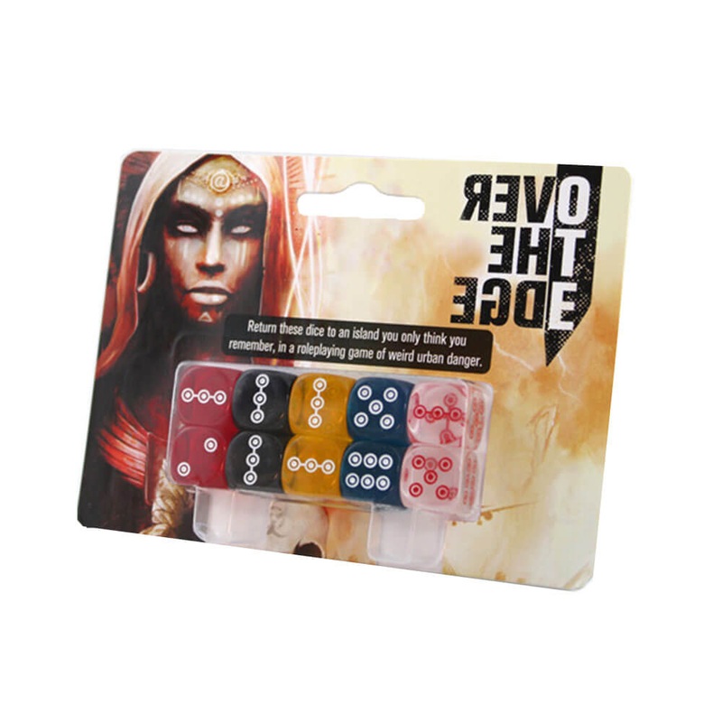 Over the Edge Role Play Game Dice Set