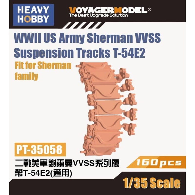 1/35 M4 Sherman T-54E2 Movable Track