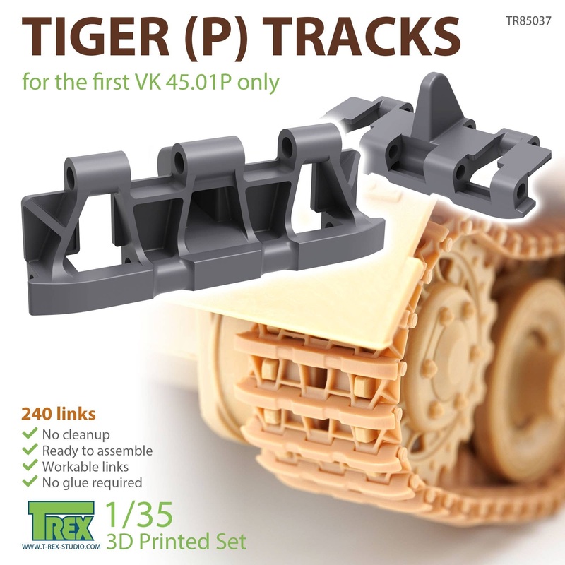 1/35 Movable Early Track for Tiger (P) VK-4501 (P)