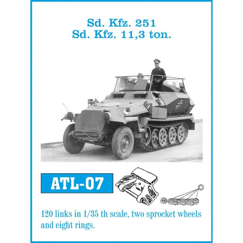 1/35 Sd.Kfz. 251 (with Width Correction Ring)