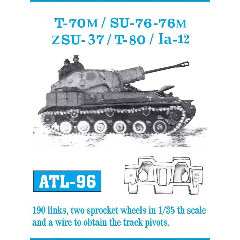 1/35 SU-76 / T-30 / T-40 / T-60 / T-70 K-61 (LUG)