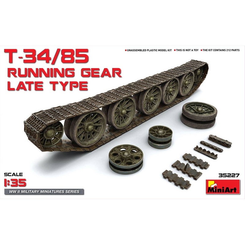 1/35 T-34/85 Running Gear Late Type