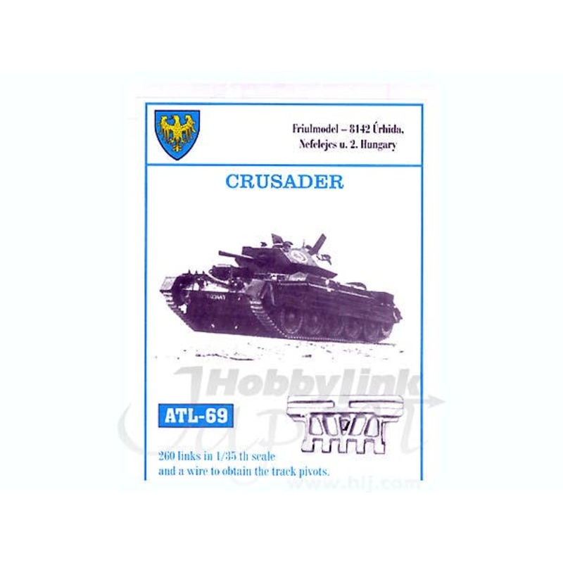 1/35 Working Metal Track Set for Crusader