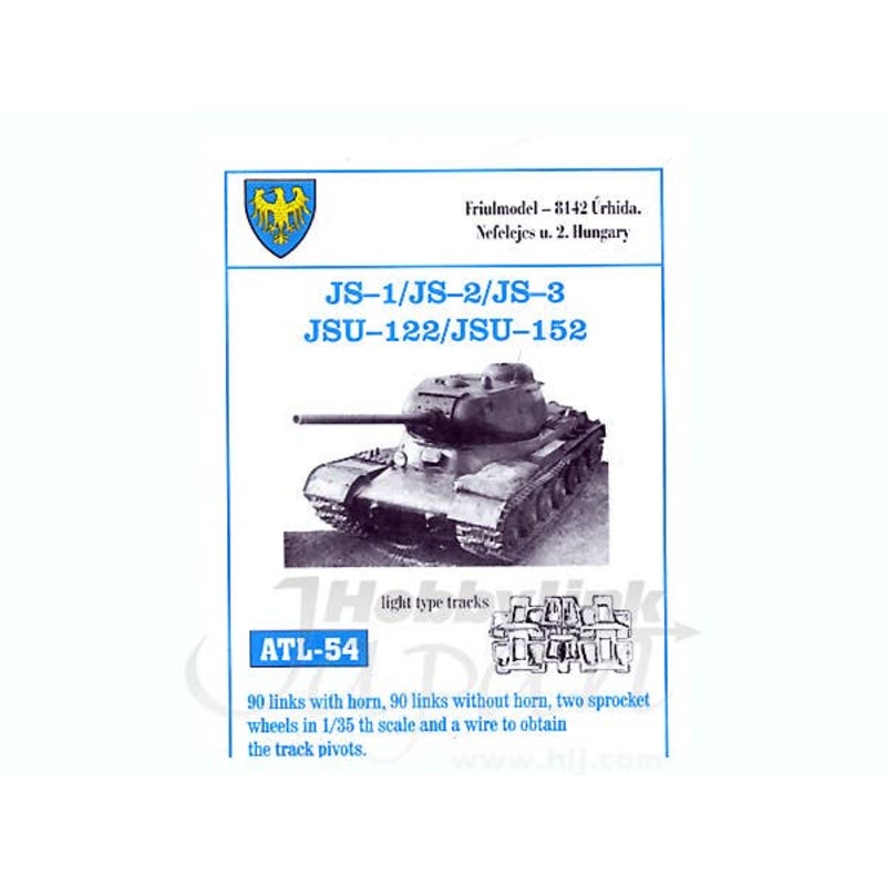 1/35 Working Metal Track Set for JS-1-3 / JSU-122 / JSU-152