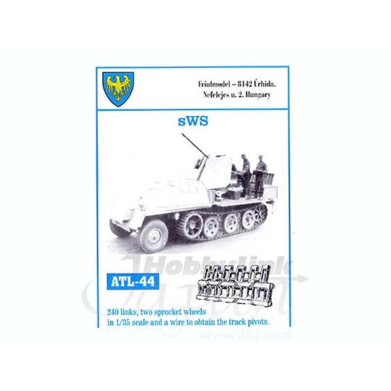 1/35 Working Metal Track Set for sWS Halftrack