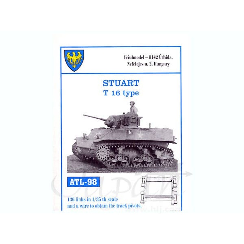 1/35 Working Metal Track Set for T-16 Stuart