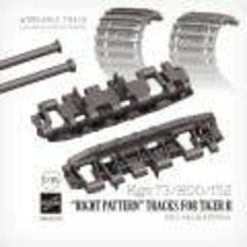 1/35 WWII German King Tiger Kgs 73 / 800 / 152 Connected Movable Tracks (Right Pattern Type)