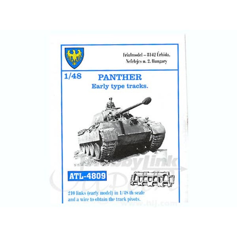 1/48 Working Metal Early Type Track Set for Panther