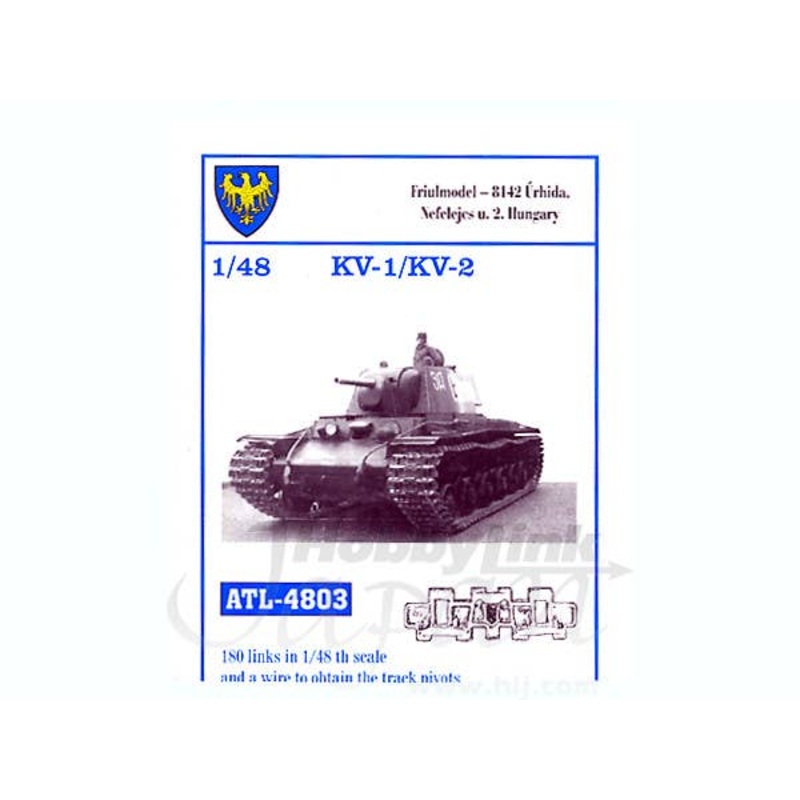 1/48 Working Metal Track Set for KV-1 / KV-2