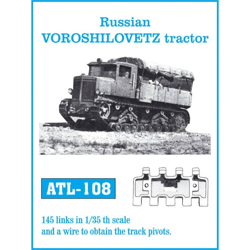 1/35 for Voroshirovetstractorfor trumpeter