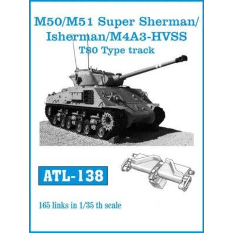 1/35 M/50 M/51 Super Sherman/I Sherman/M4A3 -HVSST-80 Type
