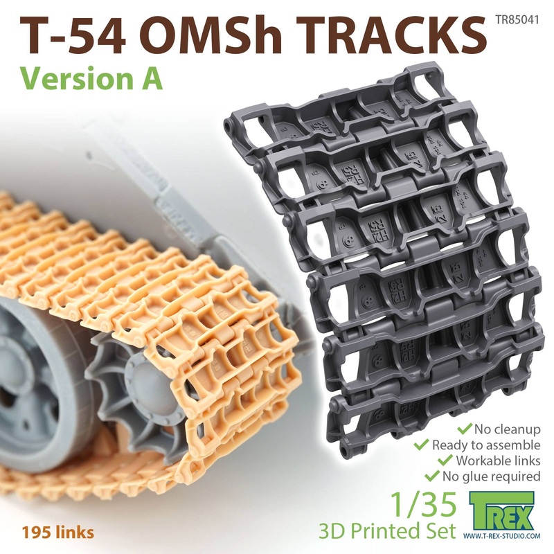 1/35 Movable Track Version for T-54 OMSh Version A