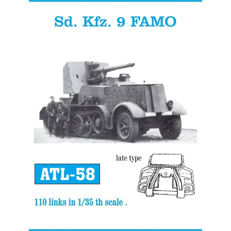 1/35 Sd.Kfz.9 FAMO 18 ton Half Truck Late Model