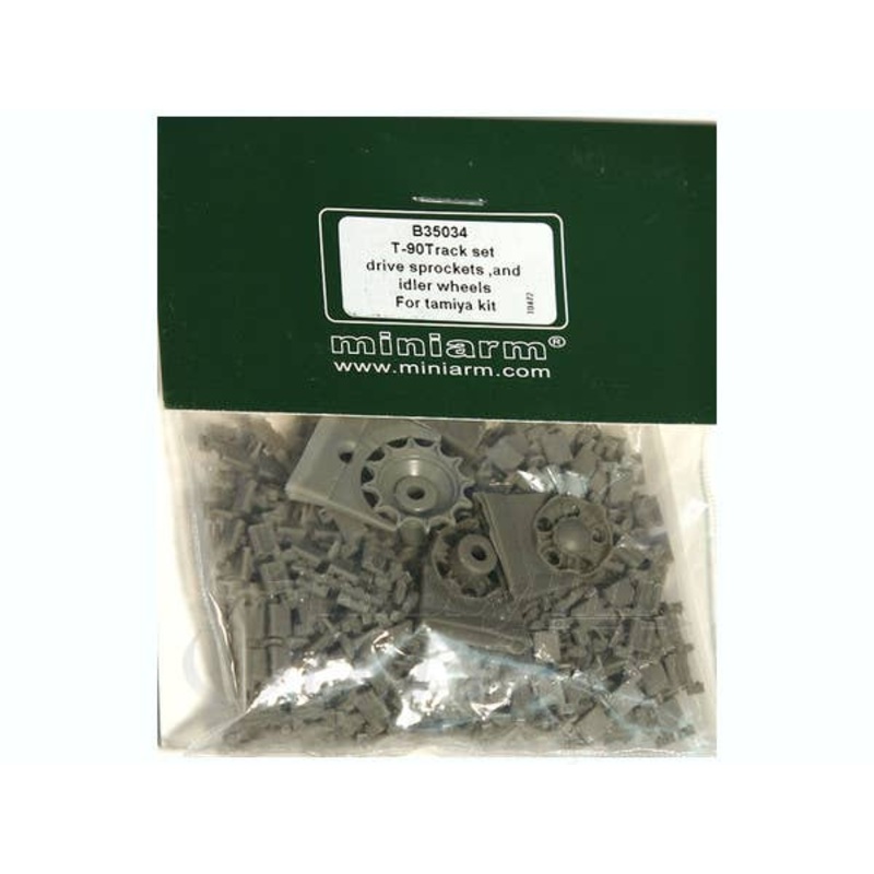 1/35 T-90 Workable Track Set w/Sprockets and Idlers for