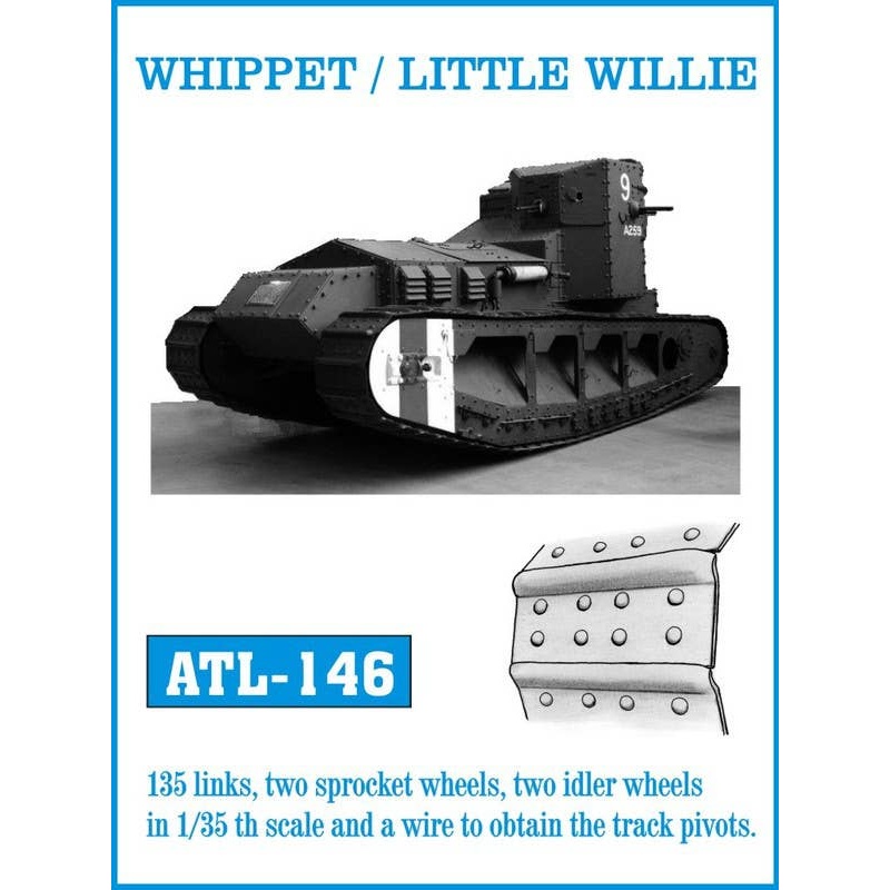 1/35 Whippet/Little Willy tracks