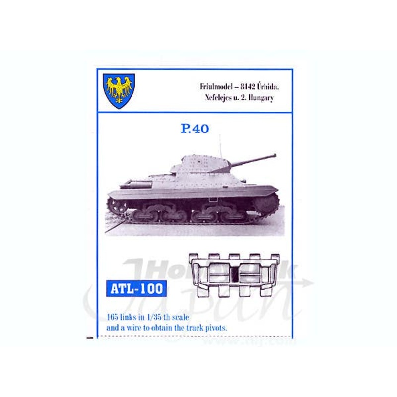 1/35 Working Metal Track Set for P.40