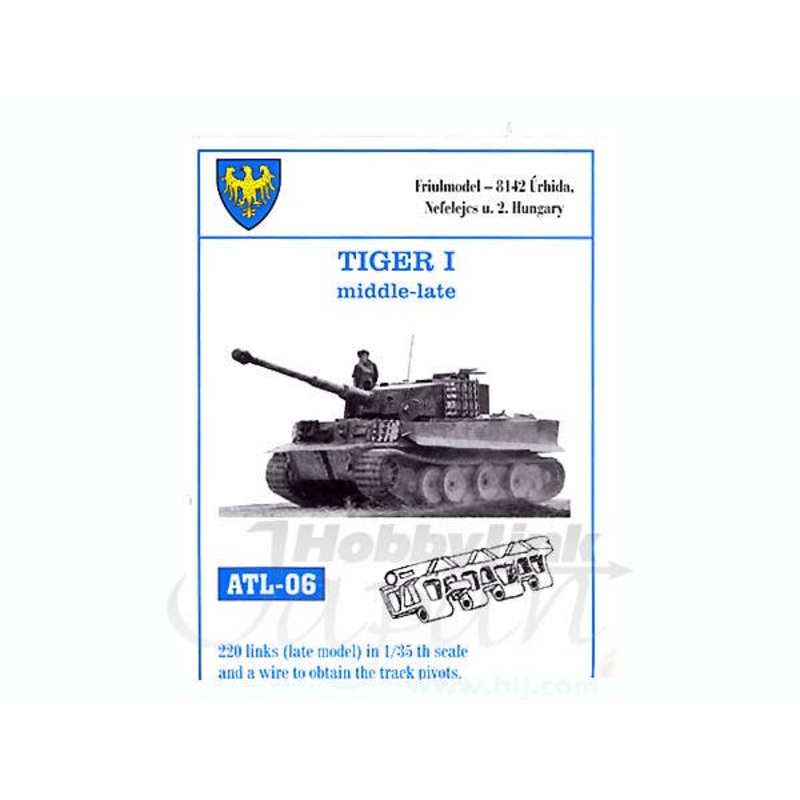 1/35 Working Metal Track Set for Tiger I Middle-Late