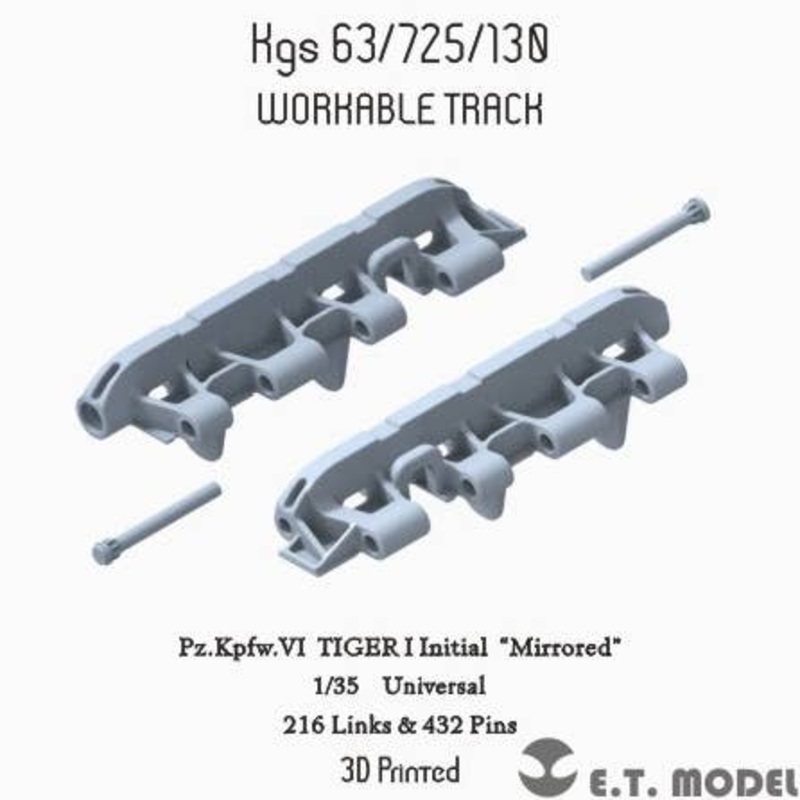 1/35 WW.II German Tiger Type I Very early mirror Type (3D)