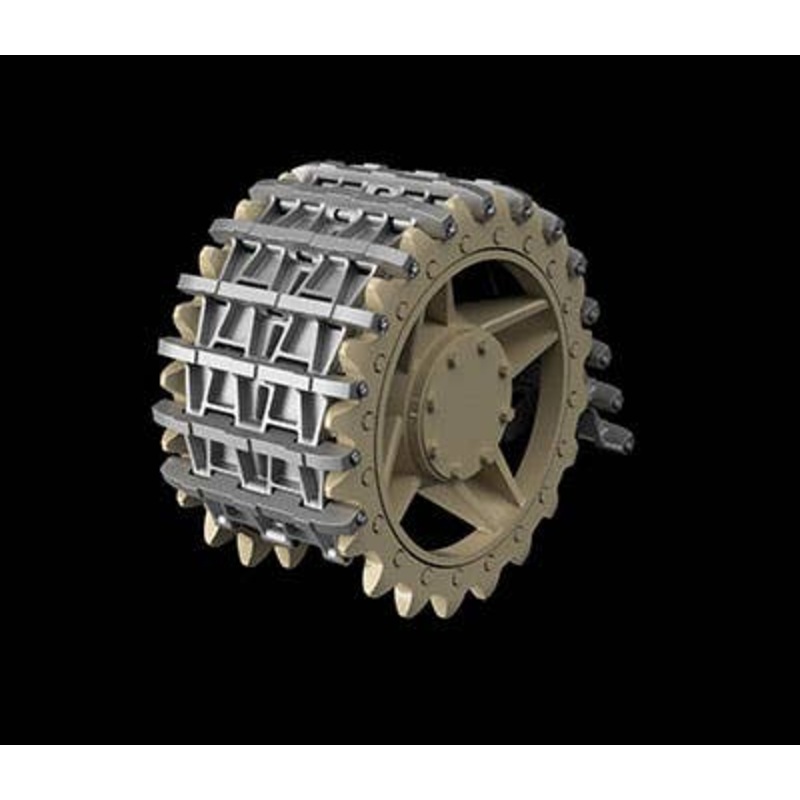 1/35 German E-10 Tracks & Sprockets