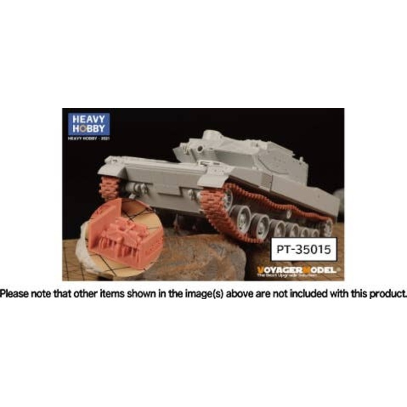1/35 Movable Track for Chinese People's Liberation Army ZTQ15 type Light Tank (type with Rubber Pad) for Meng Model
