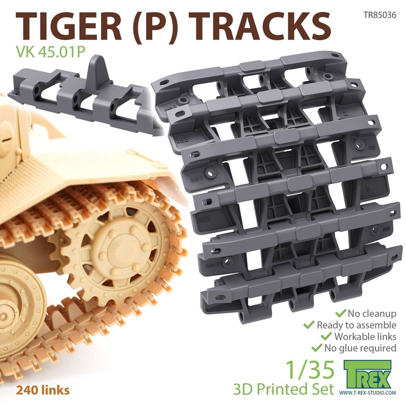1/35 Movable Track for Tiger (P) VK-4501 (P)