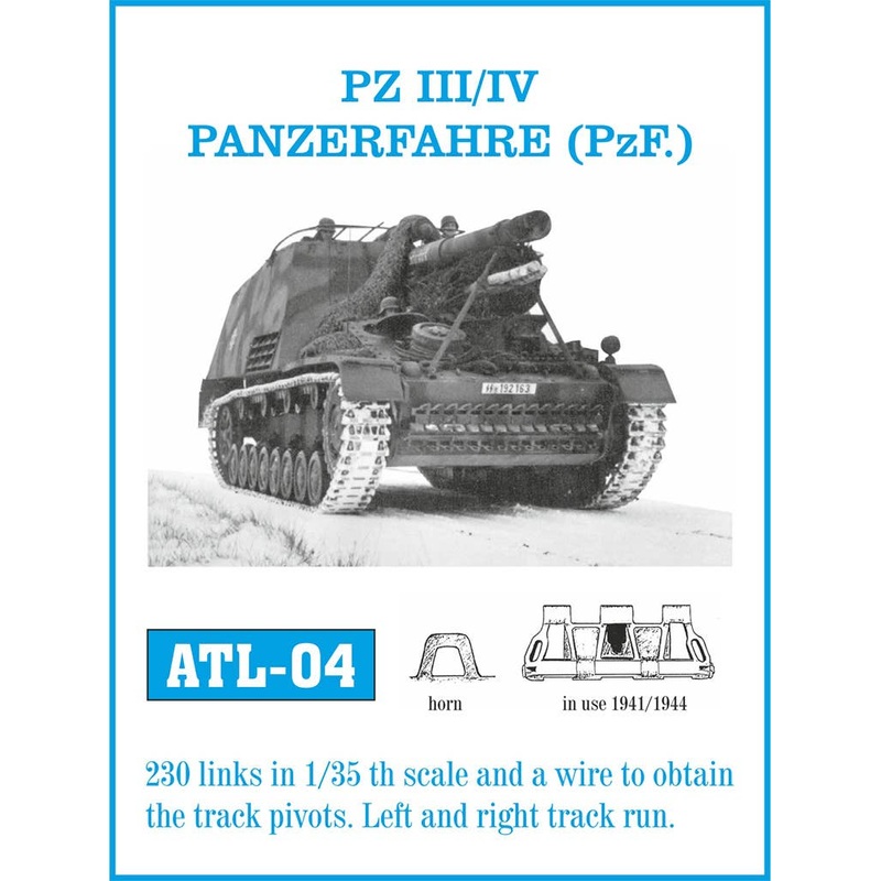 1/35 Panzer III (for H-K) / Panzer IV (for E-J) / Panzer Ferry (DML)