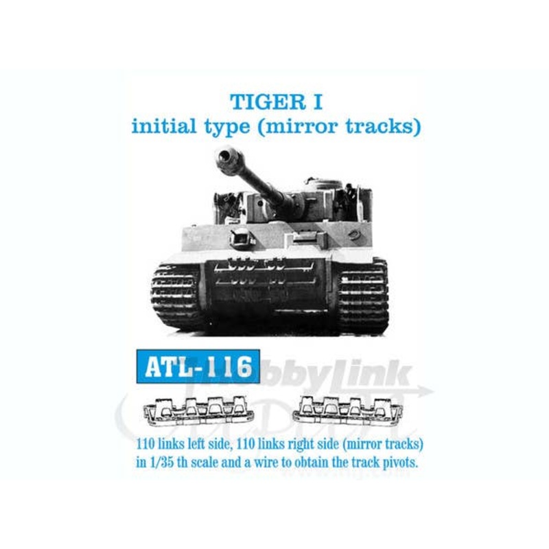 1/35 Tiger I Initial Type (Mirror Tracks)