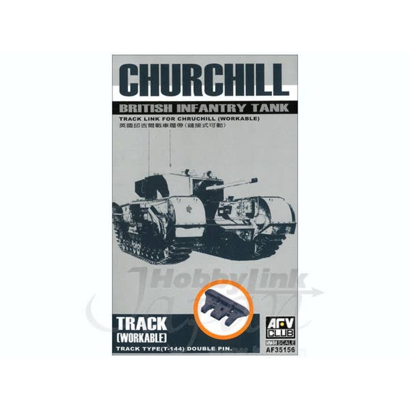 1/35 Workable Track for Churchill British Infantry Tank