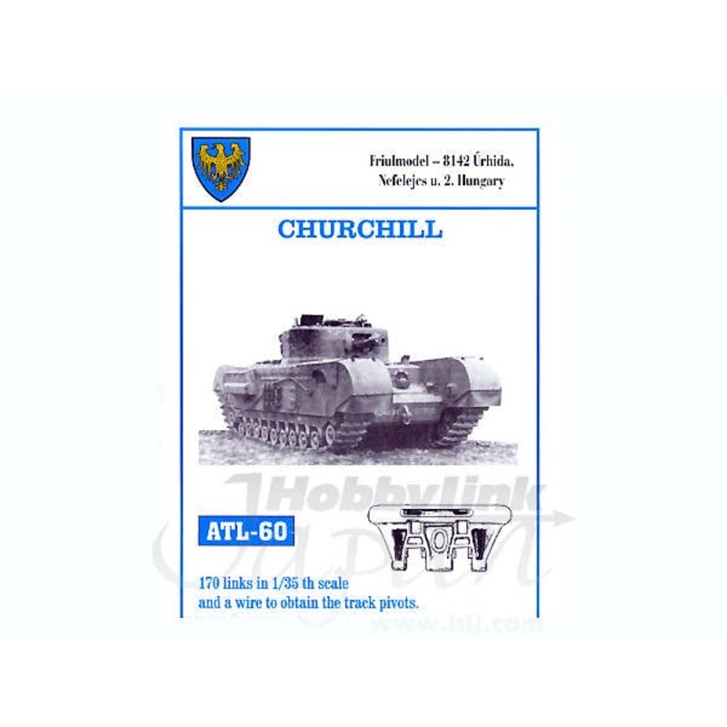 1/35 Working Metal Track Set for Churchill