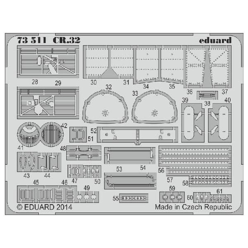 1/72 CR.32 S.A. (for Italeri)