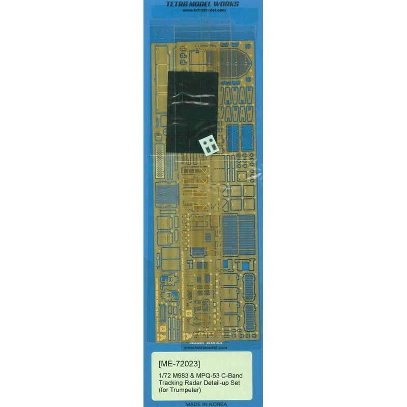 1/72 MPQ-53 Tracking Radar System (for TR) Photo-etched Parts Set