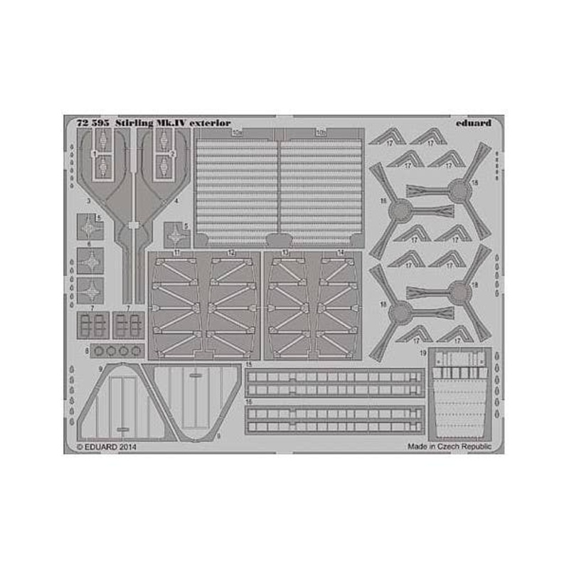 1/72 Stirling Mk.IV Exterior (for Italeri)