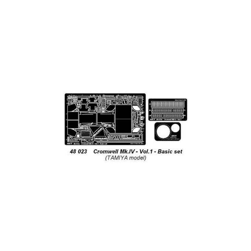 1/48 Cromwell Mk.IV Vol.1: Basic Set (for Tamiya)