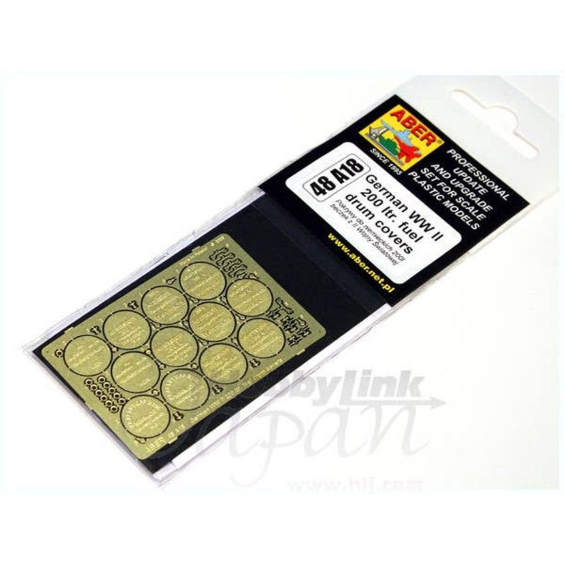 1/48 German WWII 200 Liter Fuel Drum Covers