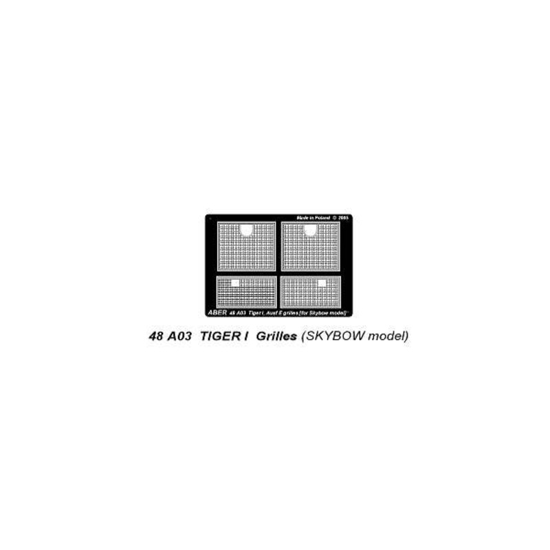1/48 Tiger I Grilles (for Skybow)