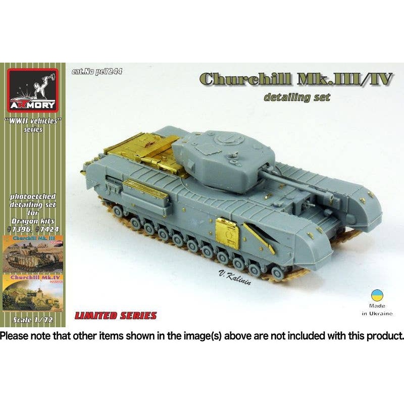 1/72 Churchill Mk.III / IV Detailing Set (for Dragon)