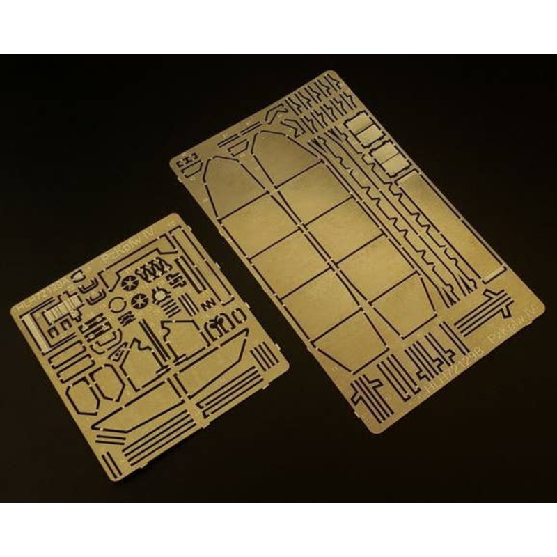 1/72 Etching Parts For Panzer IV H Type (for Revell)