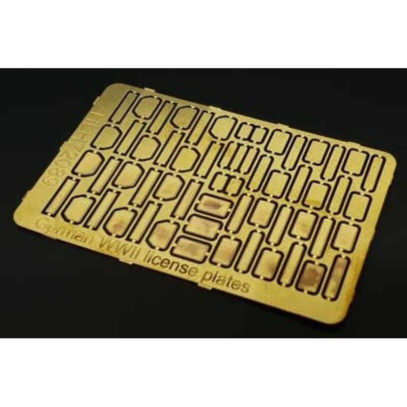 1/72 German WWII Licence Plates