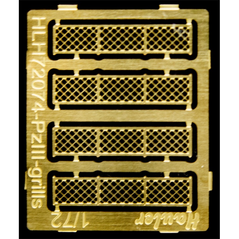 1/72 Grills for Pz-III Family (Attack Kit)