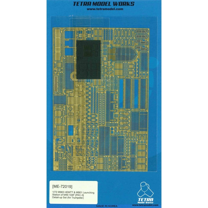 1/72 M983 HEMTT & M901 Launching Station Of MIM-104F (PAC-3) Detail-up Set for Trumpeter